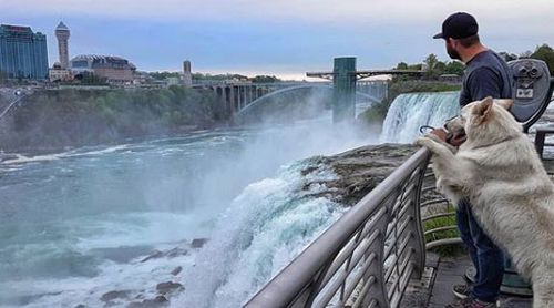 Niagara Falls is an attraction Mya enjoyed too.