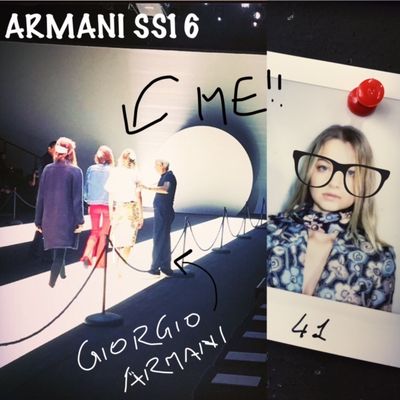 Giorgio Armani, Milan Fashion Week