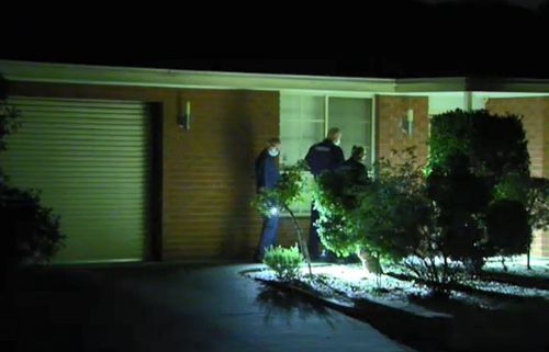 Police were called to the property just before 7.30pm yesterday. (9NEWS)