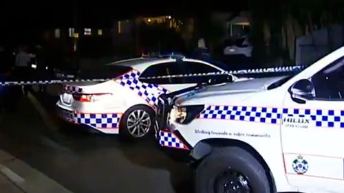 Paramedics were called to assist the critically-injured woman before 8pm yesterday inside a Wishart Road home in Upper Mount Gravatt.