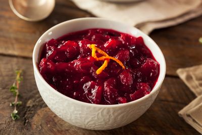 <strong>Cranberry sauce</strong>