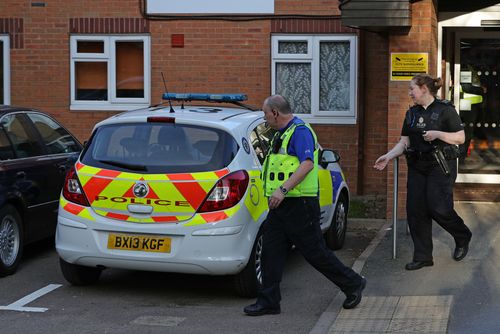 David Mesher has been interviewed by police about a racist tirade on board a Ryanair flight.