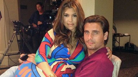 Kourtney Kardashian's baby daddy cosies up with 'hot blonde' at casino