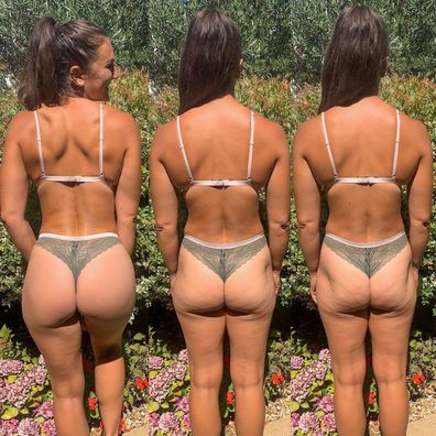 Instagram Fitness Influencer Hayley Madigan Shows Cellulite and 'Flaws