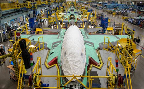 US aviation company Lockheed Martin produces the F-35 fighter for Western air forces. (AP).