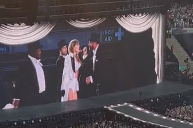 Taylor Swift and Travis Kelce