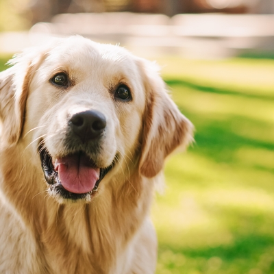 Dog parents buy a block in WA for their beloved golden retriever