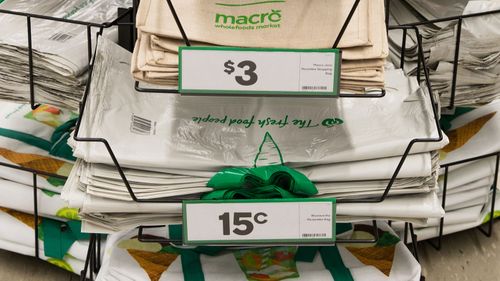 Woolworths is phasing out its reusable plastic bags.