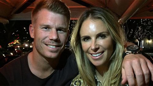 Dave Warner and Candice Falzon's Sydney home invaded