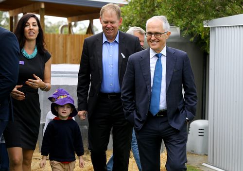 Prime Minister Malcolm Turnbull's rating as preferred leader has grown over Opposition Leader Bill Shorten in today's Newspoll result. Picture: AAP.