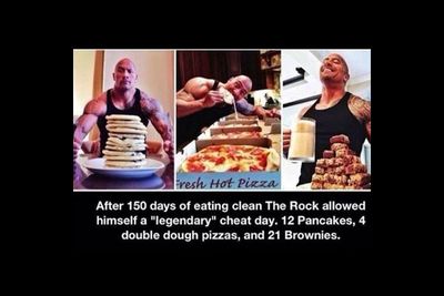 "When I wrap #HERCULESMovie it'll be 172 days straight (new personal record) of a strict and intense seven meals a day diet for the role. This cheat day will be fun. #SilverbackDestroys #RecordsAreMadeToBeBroken #DontCheatYourselfTreatYourself #HellYeahIDipMyBrowniesInMilk And if you're kicking ass with your training/diet goals - enjoy yourself a damn good #LegendaryCheatDay"