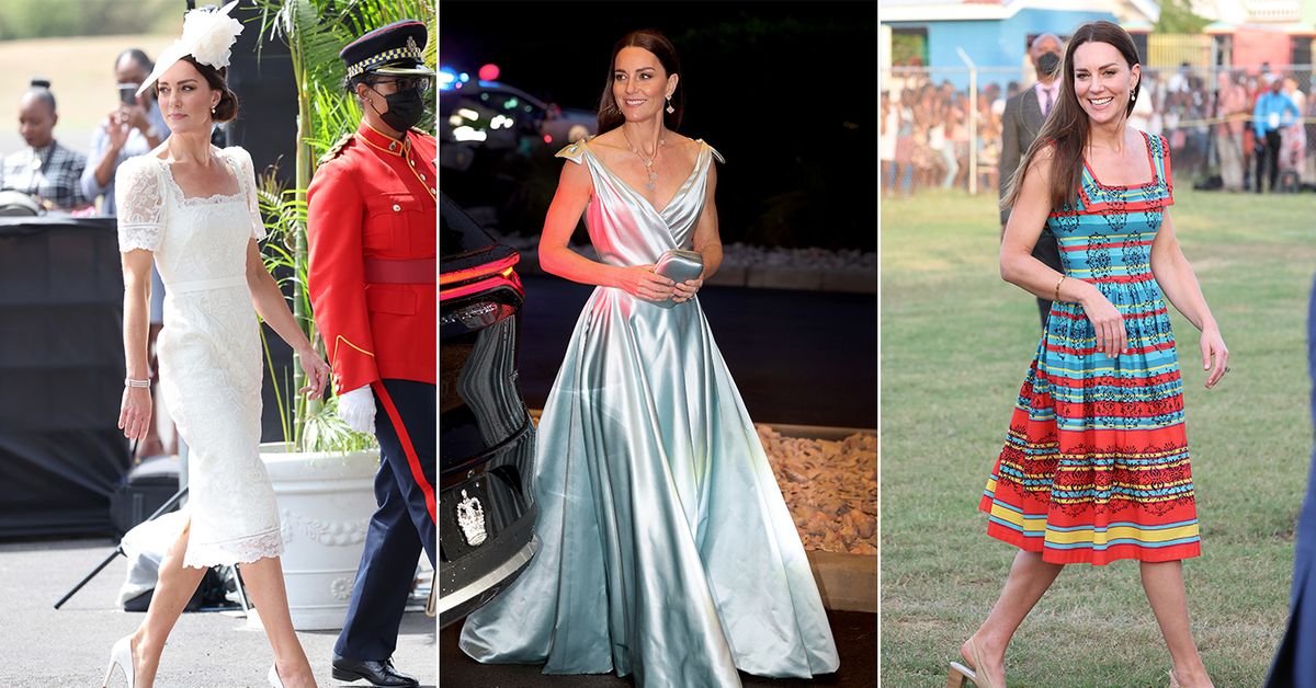 Kate Middleton Caribbean Royal Tour: Every look worn by the Duchess of ...