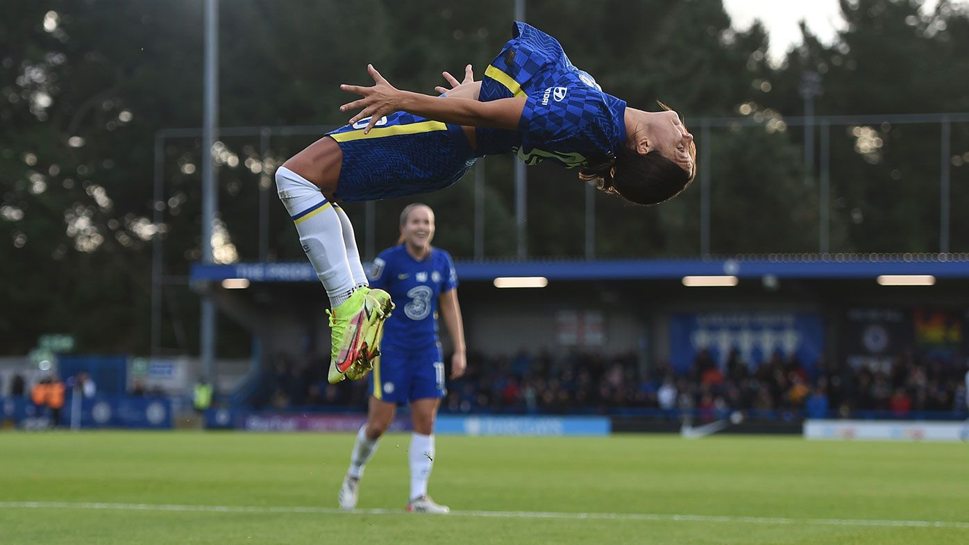 Sam Kerr's hat-trick leads Chelsea to 5-0 thumping over Birmingham City