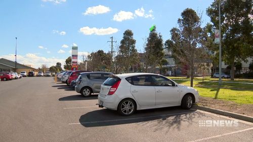 The alleged carjacking unfolded at a Braybrook shopping centre in Melbourne's west. 