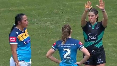 Titans forward Tazmin Gray referred straight to NRLW judiciary after crusher tackle