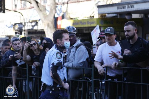 Sydney lockdown protests