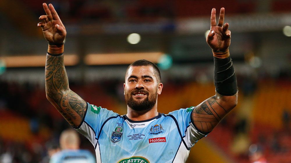 Cronulla Sharks star Andrew Fifita denies clash with NSW coach Laurie Daley