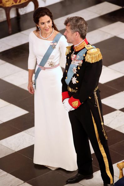 Princess Mary diplomatic reception New Year Day Danish Royals