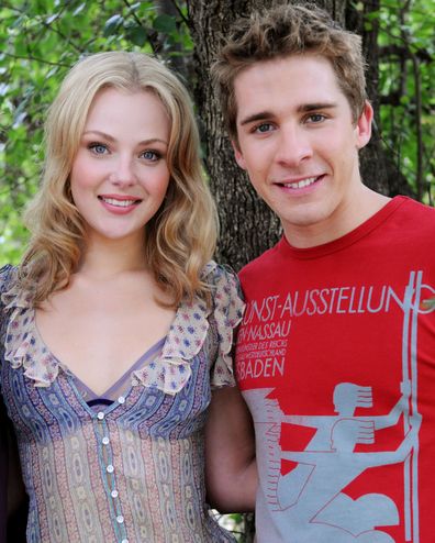 Jessica Marais and Hugh Sheridan 