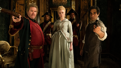 Douglas Hodge, Elle Fanning, Sacha Dhawan, The Great, Stan