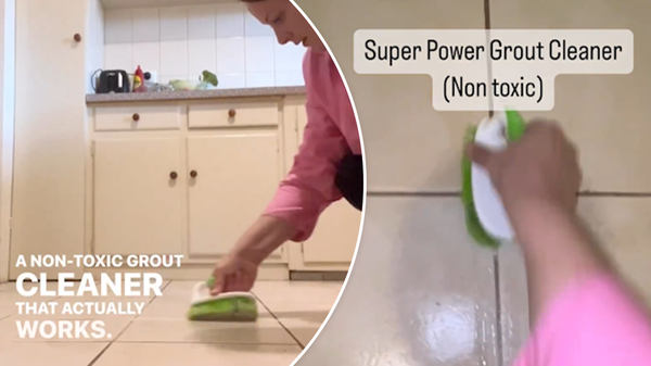 Cleaning hacks: The three-ingredient 'superpower' mix a professional cleaner  uses to get dirty grout clean again - 9Honey
