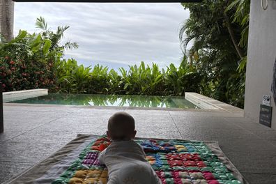 Intercontinental Fiji plunge pool
