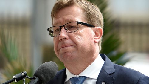 NSW Nationals leader Troy Grant stares down leadership spill