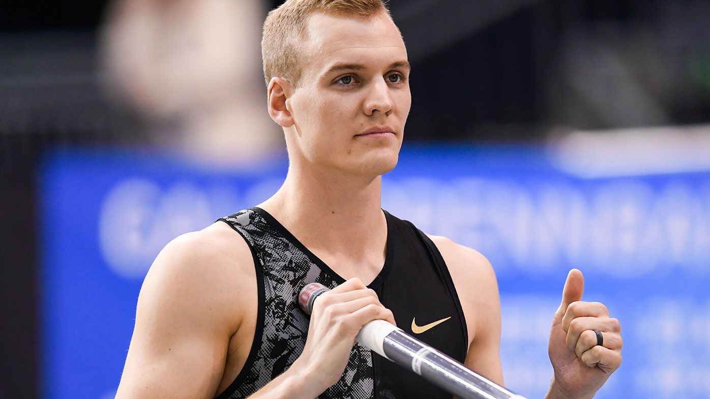 US pole vaulter Sam Kendricks.