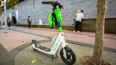 Trottinette à la chaux