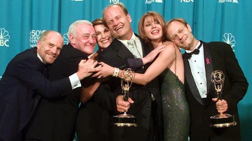 Frasier cast members in 1998 (AAP).