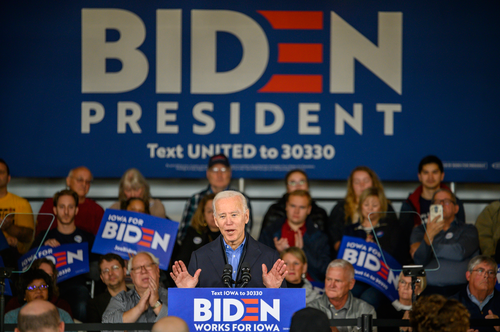 Joe Biden is the Democratic frontrunner to take on Donald Trump in 2020.