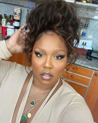 Lizzo posts Instagram selfie.