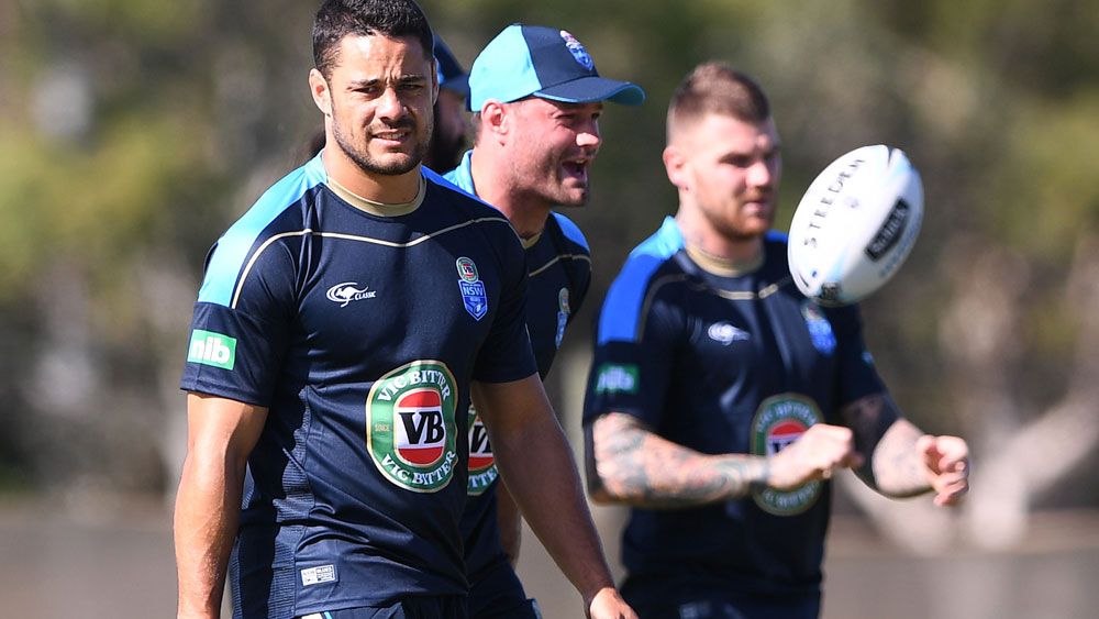 NSW Blues centre Jarryd Hayne will take great expectations into the State of Origin series. (AAP)