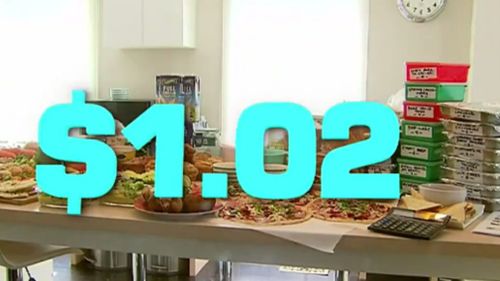 The innovative plan slashes the prices of family dinners. (9NEWS)