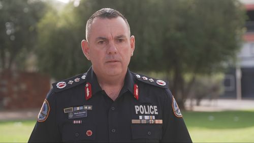 NT Police Commissioner said the alleged rioting at an Alice Springs supermarket and service station was "abhorrent."