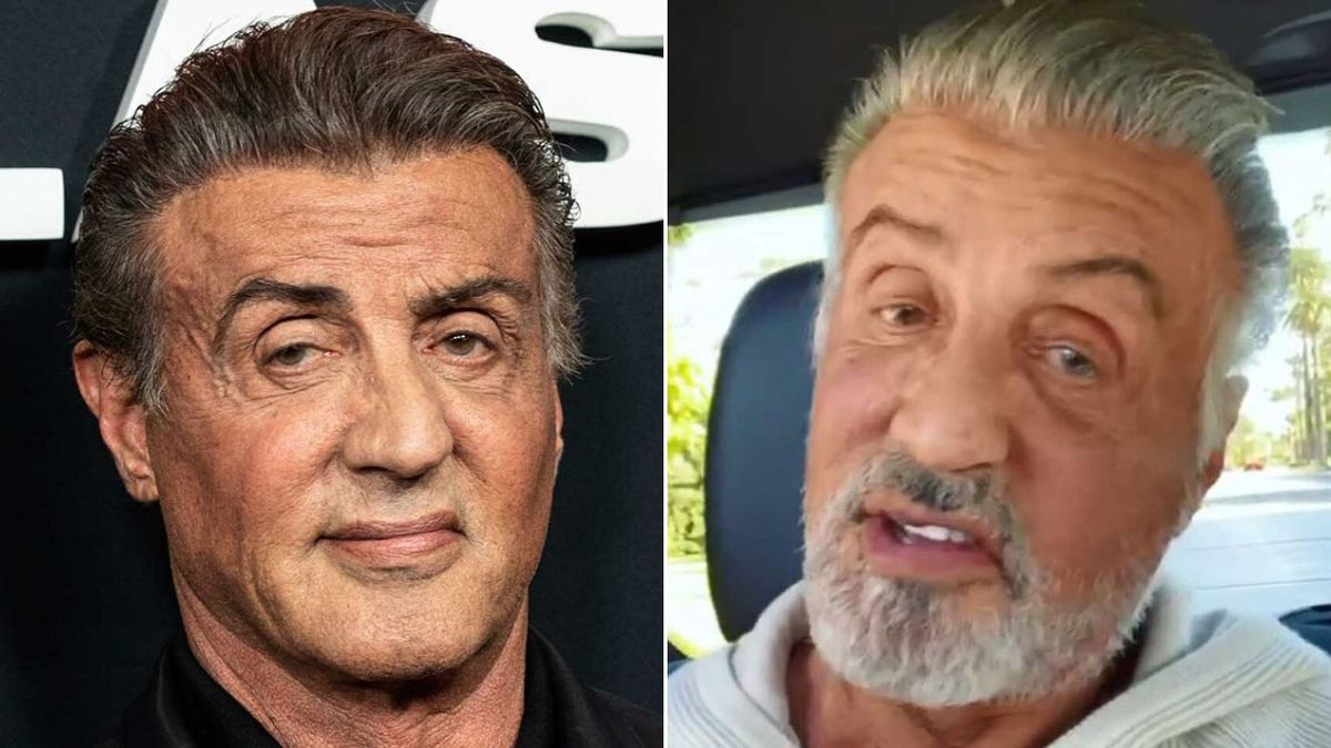 Sylvester Stallone Unveils Naturally Grey Hair In Motivational Instagram Post 9celebrity