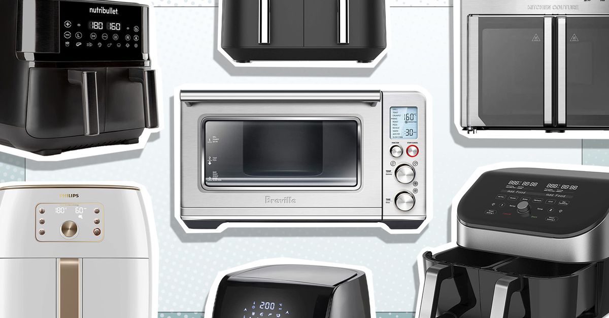 Russell Hobbs XXL Family Rapid Digital Air Fryer 8L [Compact Housing, 7  Cooking Functions