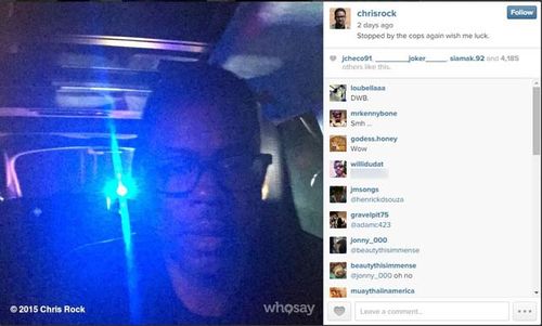 Police pull Chris Rock over three times in two months