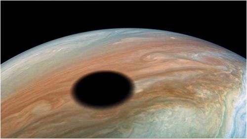 A NASA space mission has found a large black spot on Jupiter and it isn't what you think.