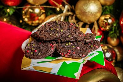Subway Christmas Cookies. Picture: Nigel Hallett
