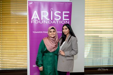 Tasnia Alam and Fariha co-founders of Arise Foundation