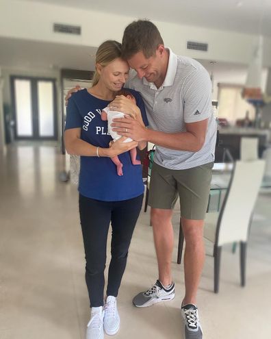 Caroline Wozniacki and husband David Lee welcome first child.