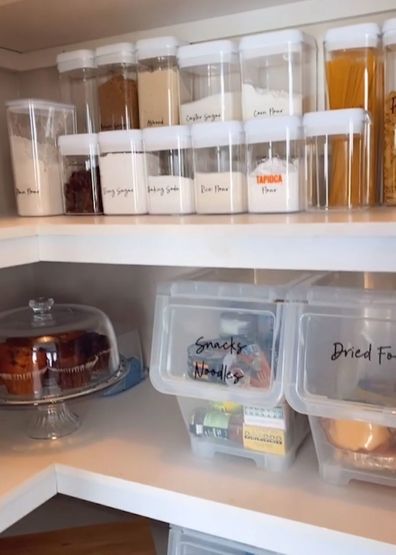 Pantry organisation storage Kmart