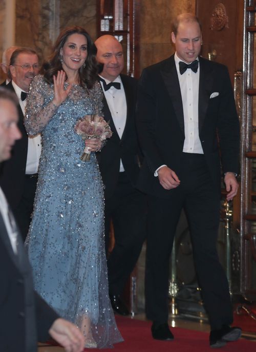 Kate and William attended the Royal Variety Performance in London. (AAP)