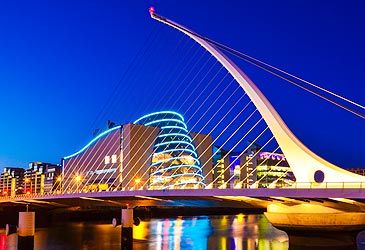 Dublin lies on which coast of Ireland?