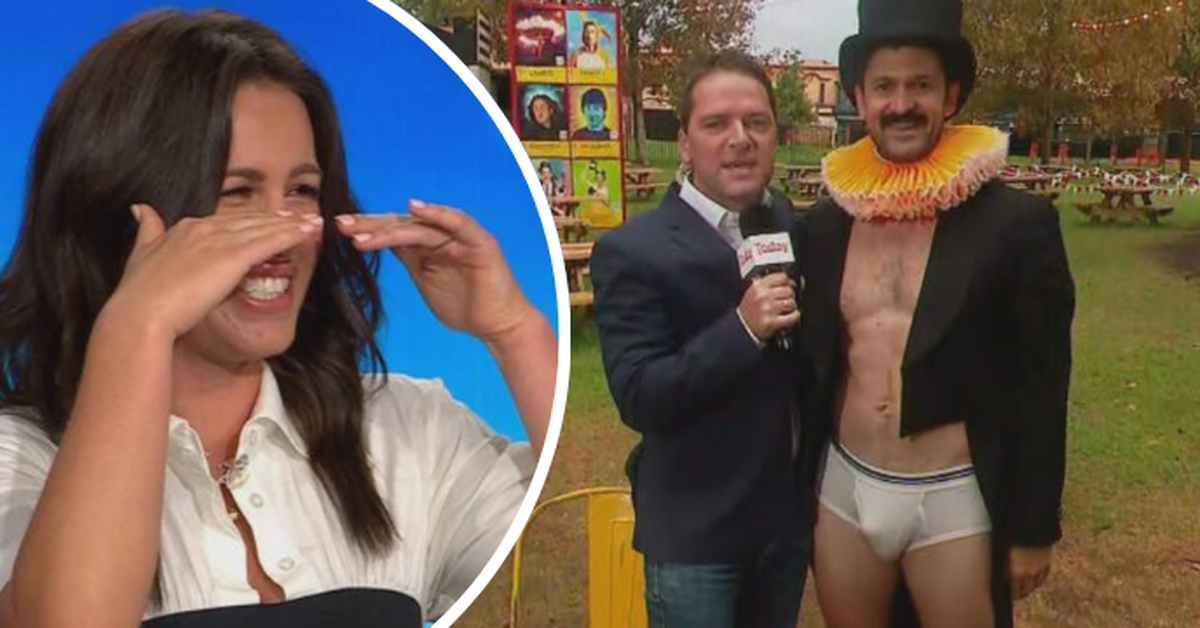Adelaide Fringe 'pantsless penguin' leaves Today hosts blushing
