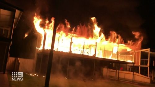 A holiday home 67km south of Adelaide has gone up in flames, with around $1 million in damages. 