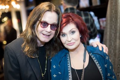 Ozzy Osbourne and Sharon Osbourne.