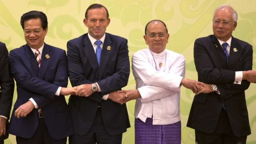 Maritime security on Tony Abbott's agenda at ASEAN summit