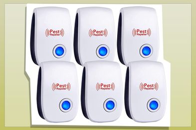 Upgraded Electronic Ultrasonic Indoor Plug-in Pest Control Repeller